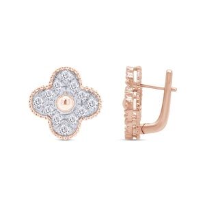 14k Alhambra Clover Earrings